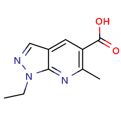 1-ethyl-6-methyl-1H-pyrazolo[3,4-b]pyridine-5-carboxylicacidͼƬ