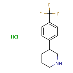 3-[4-(trifluoromethyl)phenyl]piperidinehydrochlorideͼƬ