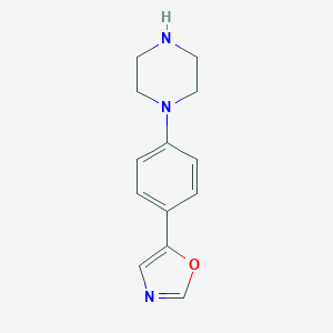 1-(4-Oxazol-5-yl-phenyl)-piperazine图片