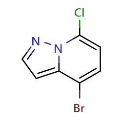 4-Bromo-7-chloropyrazolo[1,5-a]pyridineͼƬ