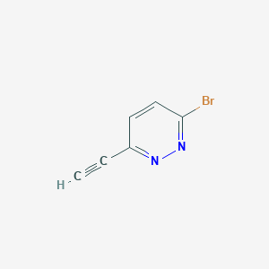 3-Bromo-6-ethynylpyridazine图片