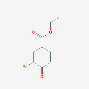 ethyl3-bromo-4-oxocyclohexane-1-carboxylateͼƬ