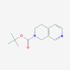 2-Boc-1,2,3,4-Tetrahydro-[2,7]NaphthyridineͼƬ