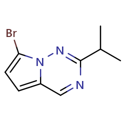 7-bromo-2-(propan-2-yl)pyrrolo[2,1-f][1,2,4]triazineͼƬ