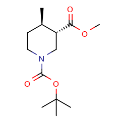 1-tert-butyl3-methyl(3S,4R)-rel-4-methylpiperidine-1,3-dicarboxylateͼƬ