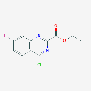 ethyl4-chloro-7-fluoroquinazoline-2-carboxylateͼƬ