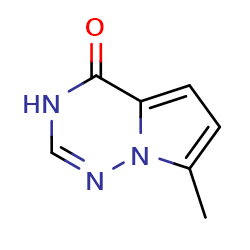 7-methylpyrrolo[2,1-f][1,2,4]triazin-4(1H)-oneͼƬ