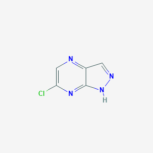 6-Chloro-1H-pyrazolo[3,4-b]pyrazineͼƬ