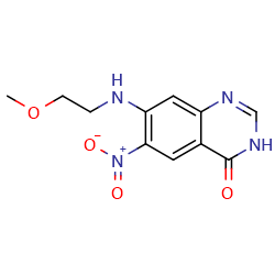 7-[(2-methoxyethyl)amino]-6-nitro-3,4-dihydroquinazolin-4-oneͼƬ