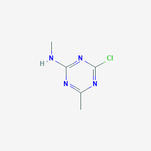 4-chloro-N,6-dimethyl-1,3,5-triazin-2-amineͼƬ