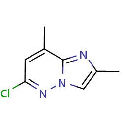 6-Chloro-2,8-dimethylimidazo[1,2-b]pyridazineͼƬ