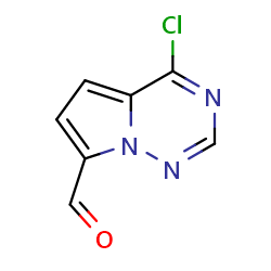 4-chloropyrrolo[2,1-f][1,2,4]triazine-7-carbaldehyde图片