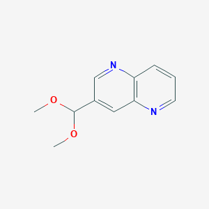 3-(Dimethoxymethyl)-1,5-naphthyridineͼƬ