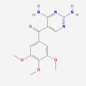 5-(3,4,5-Trimethoxybenzoyl)-2,4-pyrimidinediamineͼƬ