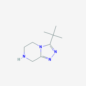 3-tert-Butyl-5,6,7,8-tetrahydro-[1,2,4]triazolo[4,3-a]pyrazineͼƬ