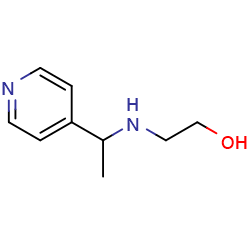 2-{[1-(pyridin-4-yl)ethyl]amino}ethan-1-olͼƬ