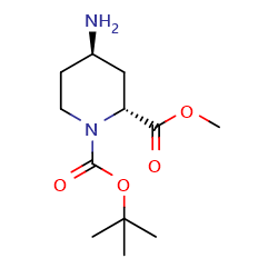 O1-tert-butylO2-methyltrans-4-aminopiperidine-1,2-dicarboxylateͼƬ