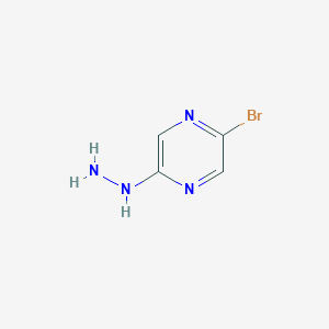 2-Bromo-5-hydrazinopyrazineͼƬ