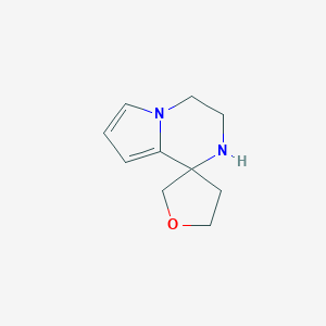 3',4'-dihydro-2'H-spiro[oxolane-3,1'-pyrrolo[1,2-a]pyrazine]ͼƬ