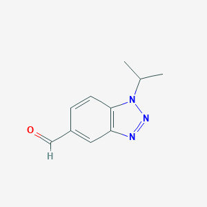 1-(propan-2-yl)-1H-1,2,3-benzotriazole-6-carbaldehydeͼƬ