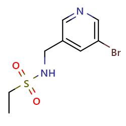 N-[(5-bromopyridin-3-yl)methyl]ethane-1-sulfonamideͼƬ