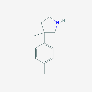 3-methyl-3-(4-methylphenyl)pyrrolidineͼƬ