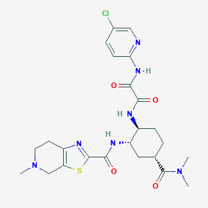 N1-(5-chloropyridin-2-yl)-N2-((1S,2S,4S)-4-(dimethylcarbamoyl)-2-(5-methyl-4,5,6,7-tetrahydrothiazolo[5,4-c]pyridine-2-carboxamido)cyclohexyl)oxalamideͼƬ