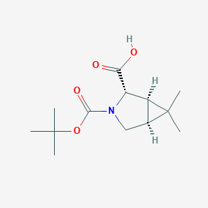 (1R,2S,5S)-3-[(tert-butoxy)carbonyl]-6,6-dimethyl-3-azabicyclo[3,1,0]hexane-2-carboxylicacidͼƬ