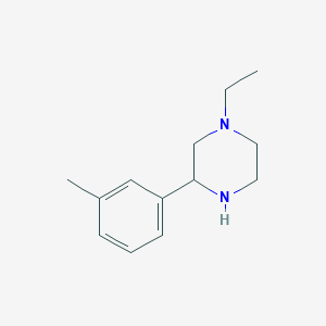 1-ethyl-3-(3-methylphenyl)piperazineͼƬ