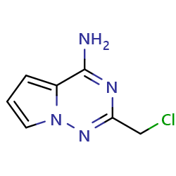 2-(chloromethyl)pyrrolo[2,1-f][1,2,4]triazin-4-amineͼƬ