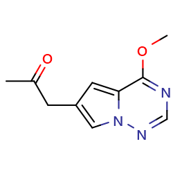 1-{4-methoxypyrrolo[2,1-f][1,2,4]triazin-6-yl}propan-2-oneͼƬ