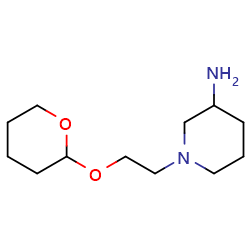 1-[2-(oxan-2-yloxy)ethyl]piperidin-3-amineͼƬ