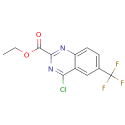 ethyl4-chloro-6-(trifluoromethyl)quinazoline-2-carboxylateͼƬ