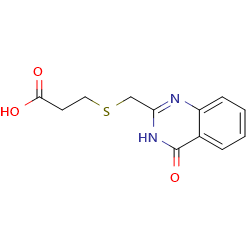 3-{[(4-oxo-3,4-dihydroquinazolin-2-yl)methyl]sulfanyl}propanoicacidͼƬ