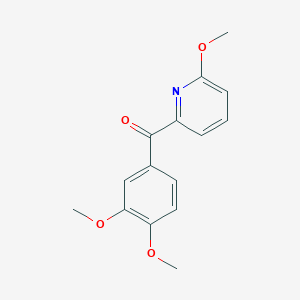 2-(3,4-Dimethoxybenzoyl)-6-methoxypyridineͼƬ