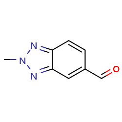 2-methyl-2H-1,2,3-benzotriazole-5-carbaldehydeͼƬ