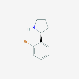 (S)-2-(2-Bromophenyl)pyrrolidineͼƬ