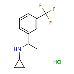 N-[1-[3-(trifluoromethyl)phenyl]ethyl]cyclopropanaminehydrochlorideͼƬ