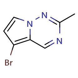 5-bromo-2-methylpyrrolo[2,1-f][1,2,4]triazineͼƬ