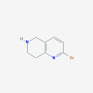 2-Bromo-5,6,7,8-tetrahydro-1,6-naphthyridineͼƬ