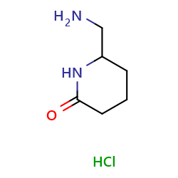 6-(aminomethyl)piperidin-2-onehydrochlorideͼƬ