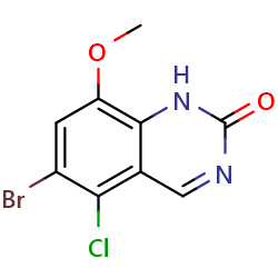 6-bromo-5-chloro-8-methoxy-1,2-dihydroquinazolin-2-oneͼƬ