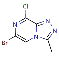 6-Bromo-8-chloro-3-methyl-[1,2,4]triazolo[4,3-a]pyrazineͼƬ