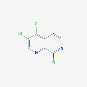 3,4,8-Trichloro-1,7-naphthyridine图片