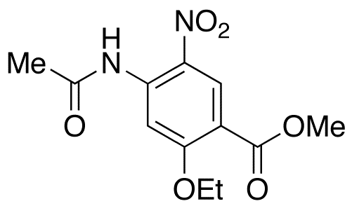 4-(Acetylamino)-2-ethoxy-5-nitrobenzoic Acid Methyl EsterͼƬ