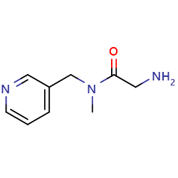 2-amino-N-methyl-N-[(pyridin-3-yl)methyl]acetamideͼƬ