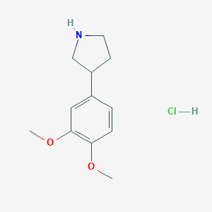 3-(3,4-Dimethoxyphenyl)pyrrolidineͼƬ