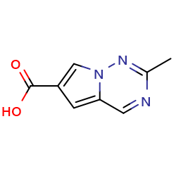 2-methylpyrrolo[2,1-f][1,2,4]triazine-6-carboxylicacid图片