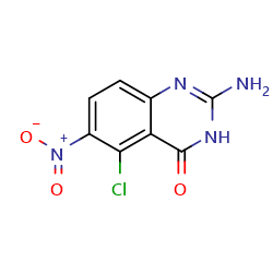 2-amino-5-chloro-6-nitro-3,4-dihydroquinazolin-4-oneͼƬ