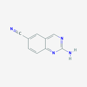 2-aminoquinazoline-6-carbonitrileͼƬ